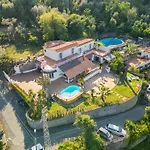 Villa Giu Giu Vista Mare Con Piscina A Sorrento