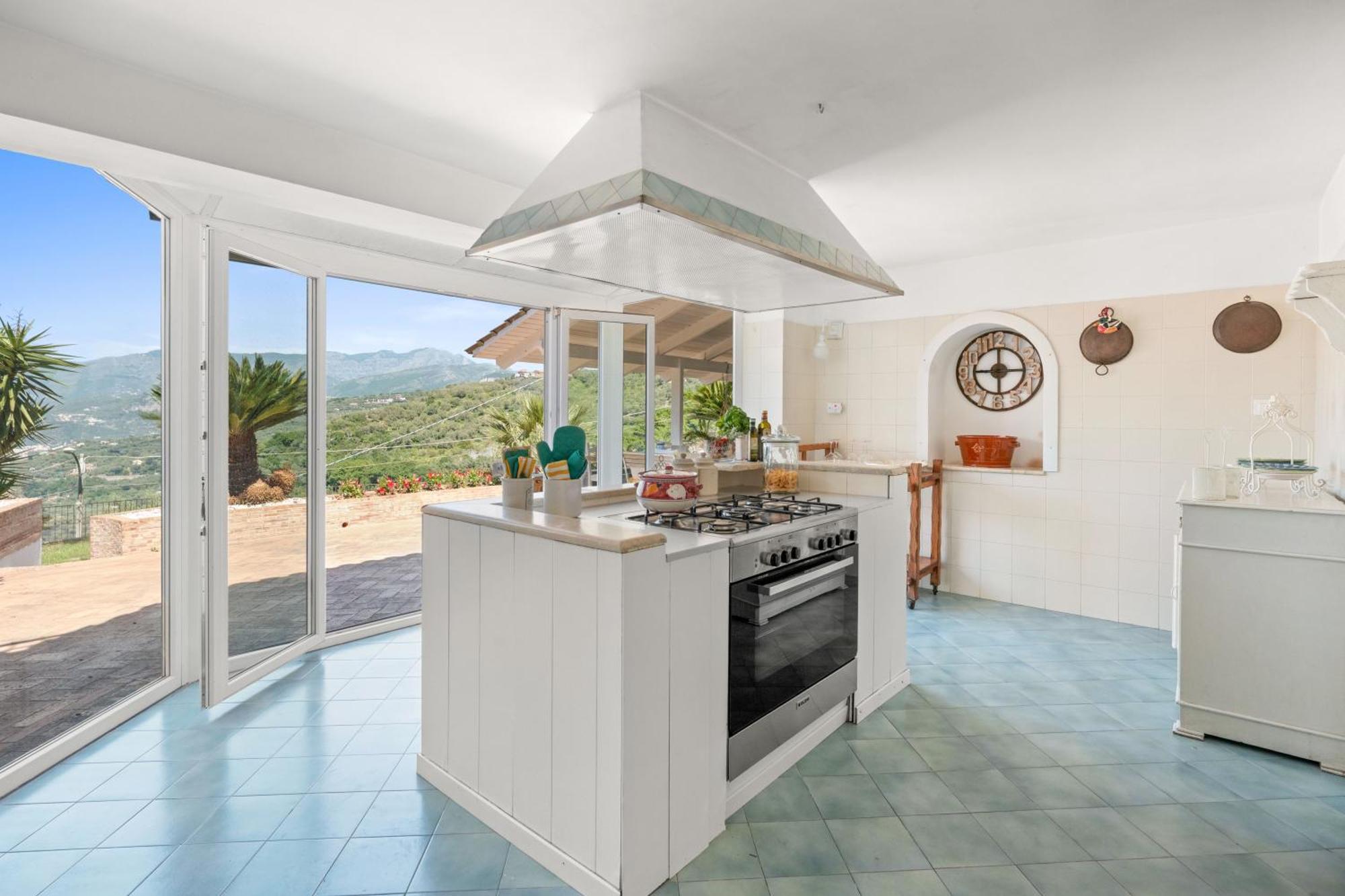 Villa Giu Giu Vista Mare Con Piscina A